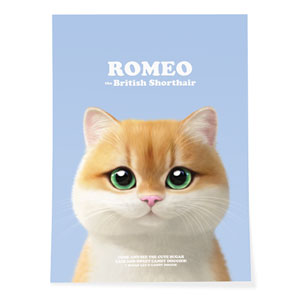 Romeo Retro Art Poster