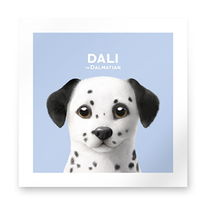 Dali the Dalmatian Art Print