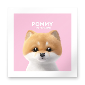 Pommy the Pomeranian Art Print