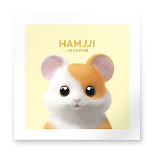 Hamjji the Hamster Art Print