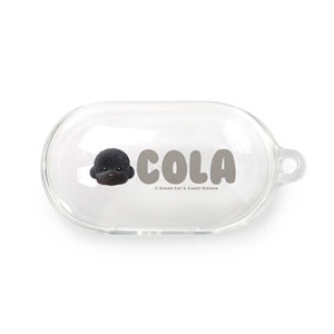 Cola the Medium Poodle Face Buds TPU Case