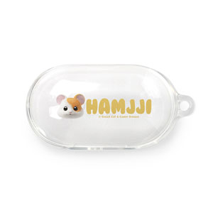 Hamjji the Hamster Face Buds TPU Case