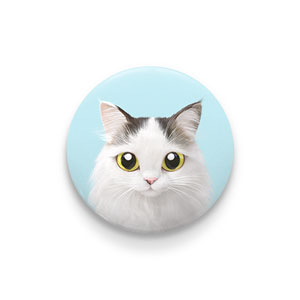 Charlie Pin Button 44mm