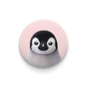 Peng Peng the Baby Penguin Pin/Magnet Button