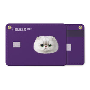 Bless Face Card Holder