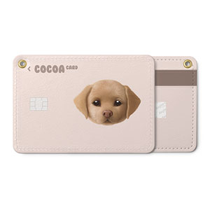 Cocoa the Labrador Retriever Face Card Holder