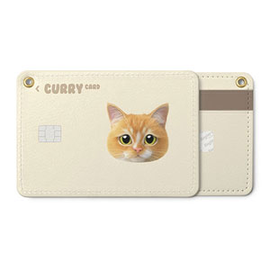 Curry Face Card Holder