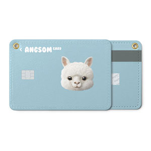 Angsom the Alpaca Face Card Holder