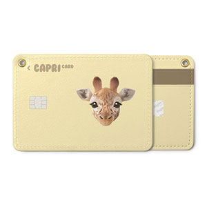 Capri the Giraffe Face Card Holder