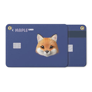Maple the Red Fox Face Card Holder