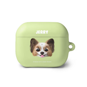 Jerry the Papillon Face AirPods 3 Hard Case