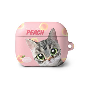 Momo the American shorthair cat’s Peach New Patterns AirPods 3 Hard Case