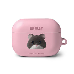 Hamlet the Hamster Face AirPod PRO Hard Case