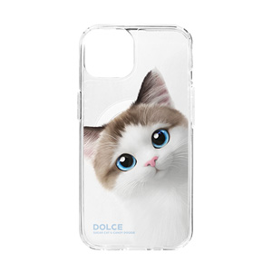 Dolce Peekaboo Clear Gelhard Case (for MagSafe)
