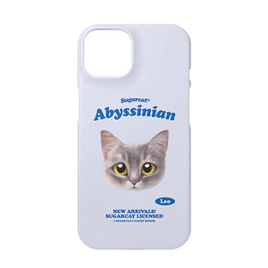 Leo the Abyssinian Blue Cat TypeFace Case