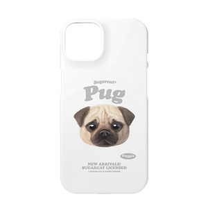 Puggie the Pug Dog TypeFace Case