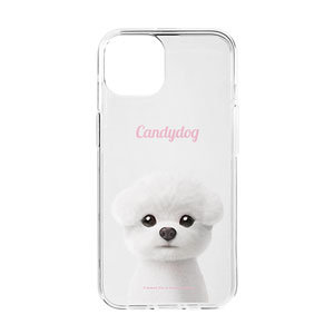 Louis the Bichon Frise Simple Clear Jelly Case