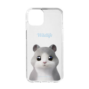 Malang the Hamster Simple Clear Jelly/Gelhard Case