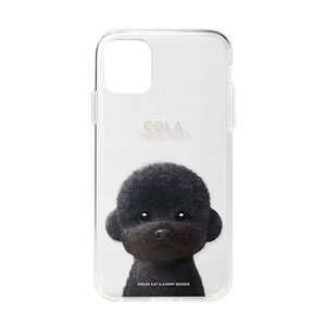 Cola the Medium Poodle Clear Jelly/Gelhard Case