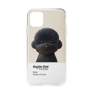 Cola the Medium Poodle Colorchip Clear Jelly/Gelhard Case