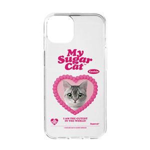 Cookie the American Shorthair MyHeart Clear Jelly/Gelhard Case