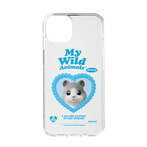Malang the Hamster MyHeart Clear Jelly/Gelhard Case