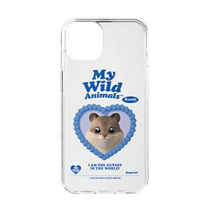 Ramji the Hamster MyHeart Clear Jelly/Gelhard Case