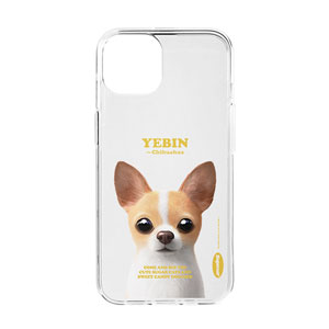 Yebin the Chihuahua Retro Clear Jelly/Gelhard Case