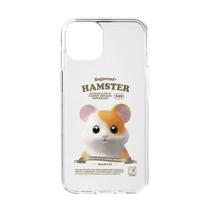 Hamjji the Hamster New Retro Clear Jelly/Gelhard Case