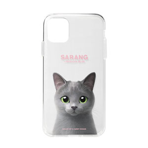 Sarang the Russian Blue Clear Jelly/Gelhard Case