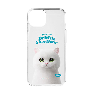 May the British Shorthair Type Clear Jelly/Gelhard Case
