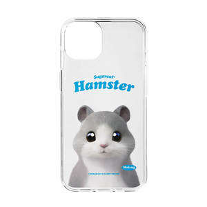Malang the Hamster Type Clear Jelly/Gelhard Case