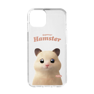 Pudding the Hamster Type Clear Jelly/Gelhard Case
