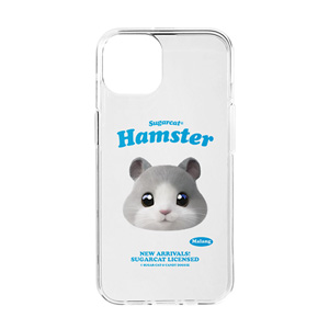 Malang the Hamster TypeFace Clear Jelly/Gelhard Case
