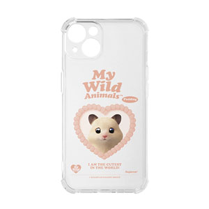 Pudding the Hamster MyHeart Shockproof Jelly/Gelhard Case