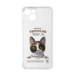 Mayo the Tricolor cat New Retro Shockproof Jelly/Gelhard Case