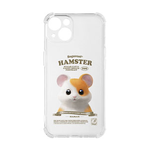 Hamjji the Hamster New Retro Shockproof Jelly/Gelhard Case