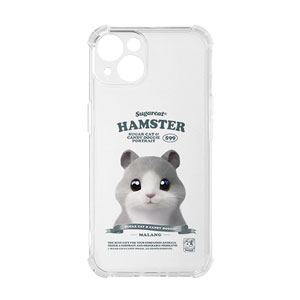 Malang the Hamster New Retro Shockproof Jelly/Gelhard Case