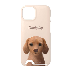 Baguette the Dachshund Simple Under Card Hard Case