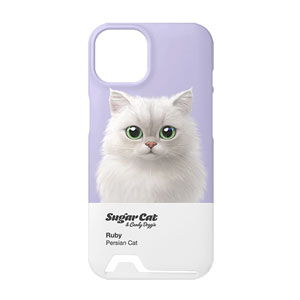 Ruby the Persian Colorchip Under Card Hard Case