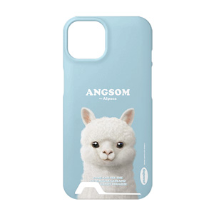 Angsom the Alpaca Retro Under Card Hard Case