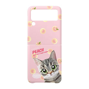 Momo the American shorthair cat’s Peach New Patterns Hard Case for ZFLIP/ZFLIP3