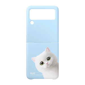 May the British Shorthair Peekaboo Hard Case for ZFLIP series