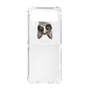 Mayo the Tricolor cat Simple Shockproof Gelhard Case for ZFLIP series