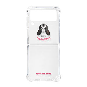 Franky the French Bulldog Feed Me Shockproof Gelhard Case for ZFLIP series