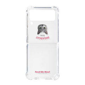 Sarang the Russian Blue Feed Me Shockproof Gelhard Case for ZFLIP series