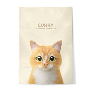 Curry Fabric Poster