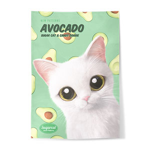 Danchu’s Avocado New Patterns Fabric Poster