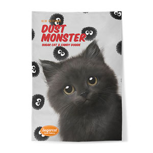 Reo the Kitten&#039;s Dust Monster New Patterns Fabric Poster