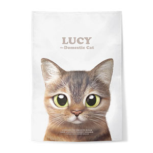 Lucy Retro Fabric Poster